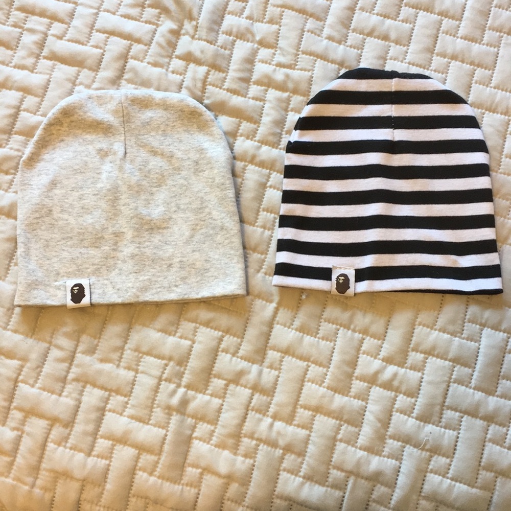 2 little boy Beanies